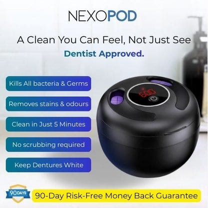 NexoPod™ - Dental Grade Deep Cleaning for Dentures