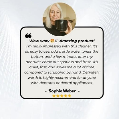 NexoPod™ - Dental Grade Deep Cleaning for Dentures