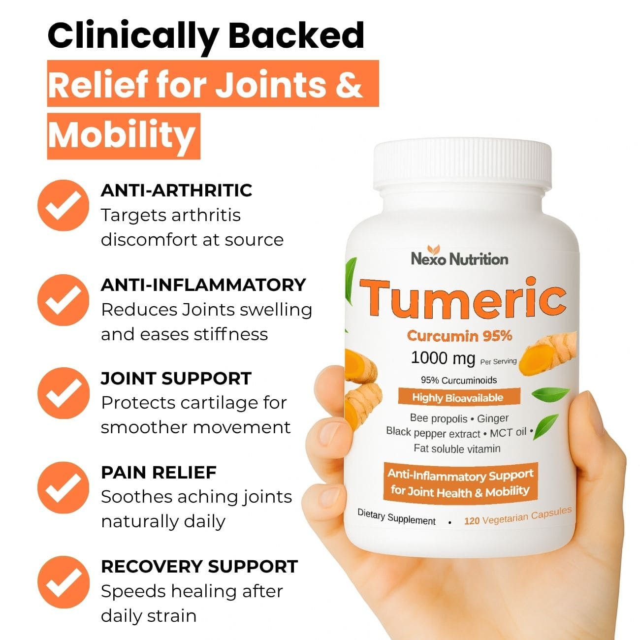 Nexo Nutrition™ - Reduce joint inflammation and improve mobility - Nexo™