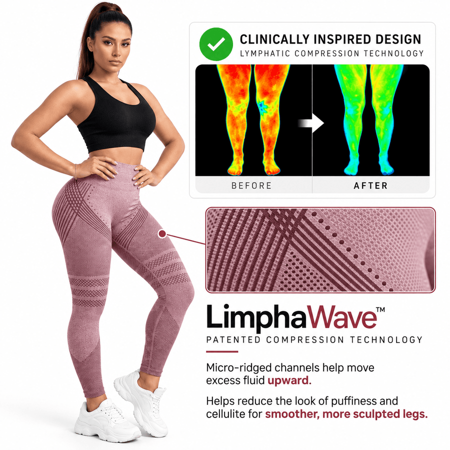 Lymphawave™ - Compression Lymphatic Drainage Leggings