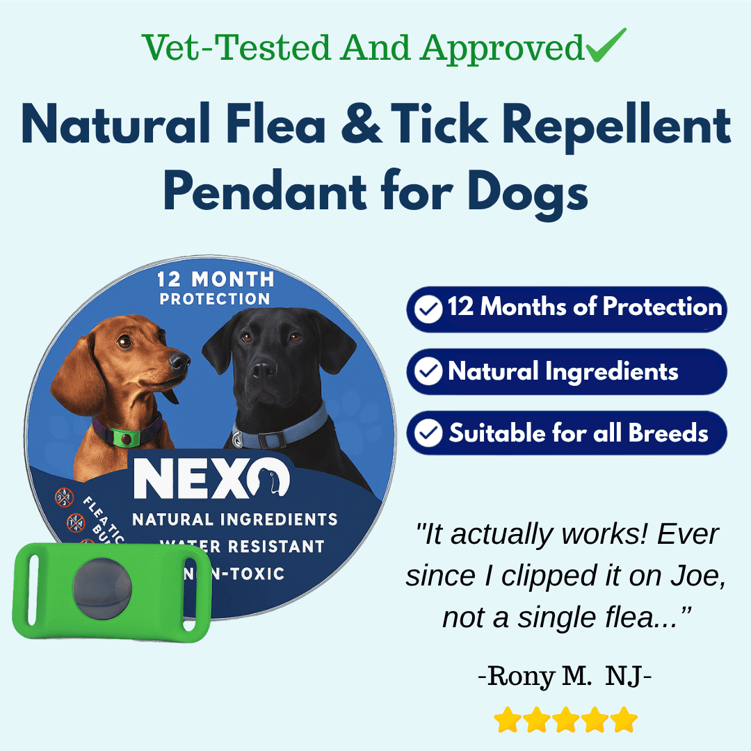 Nexo™ Tag – Natural Flea and Tick Defense for 12 Months