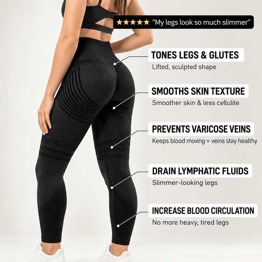 Lymphawave™ - Compression Lymphatic Drainage Leggings