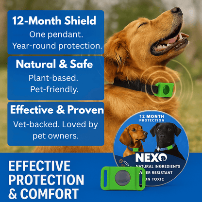 Nexo™ Tag – Natural Flea and Tick Defense for 12 Months